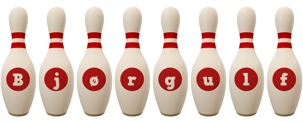 Bjørgulf bowling-pin logo