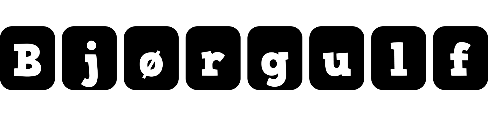 Bjørgulf box logo