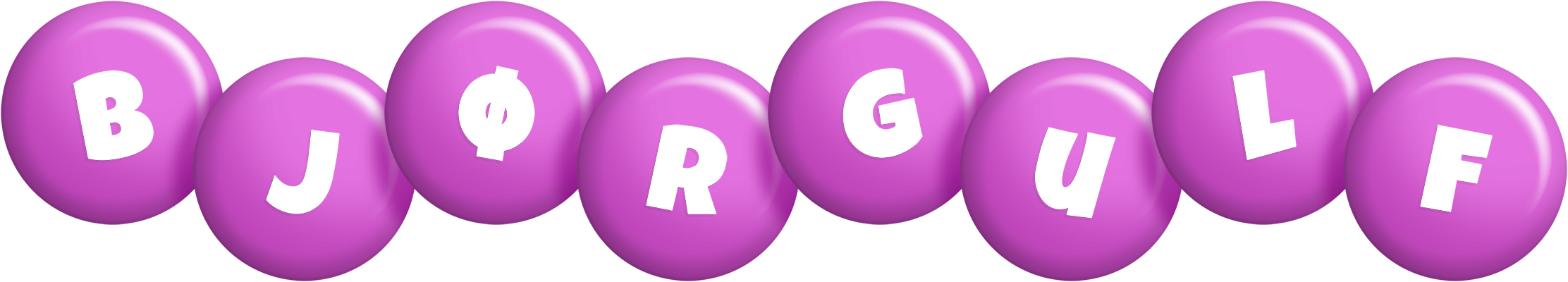 Bjørgulf candy-purple logo