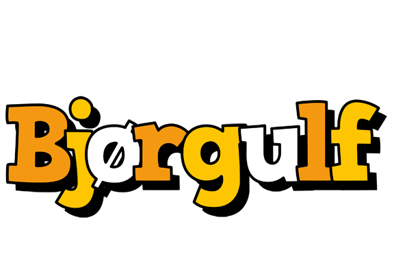 Bjørgulf cartoon logo