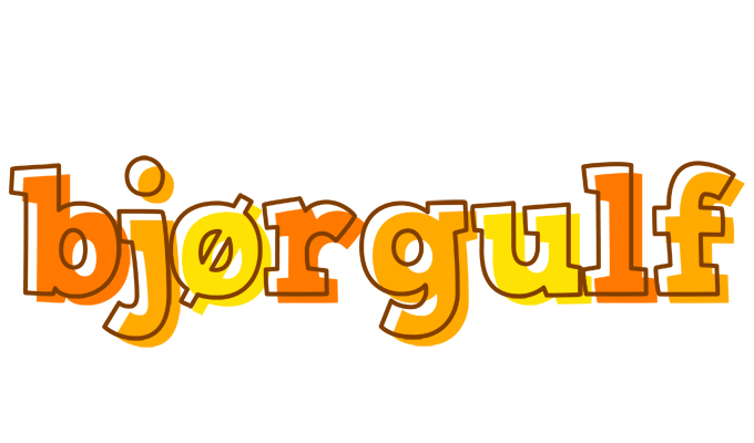Bjørgulf desert logo