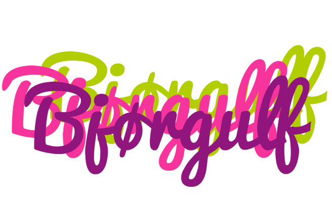 Bjørgulf flowers logo