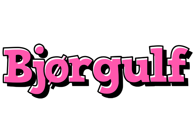 Bjørgulf girlish logo