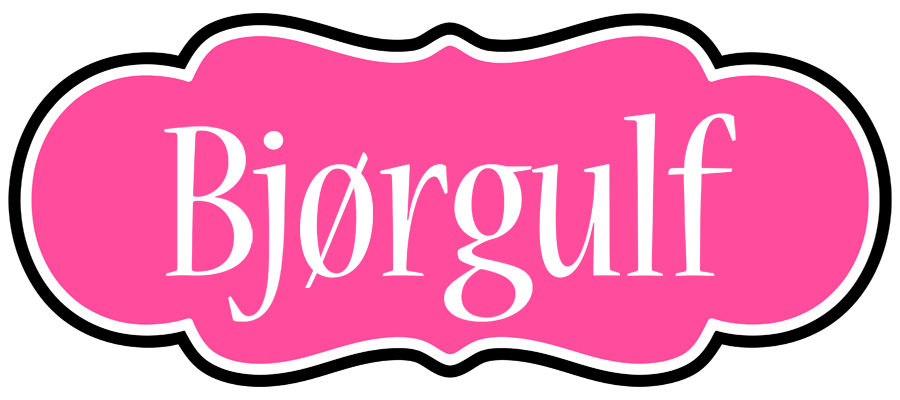 Bjørgulf invitation logo