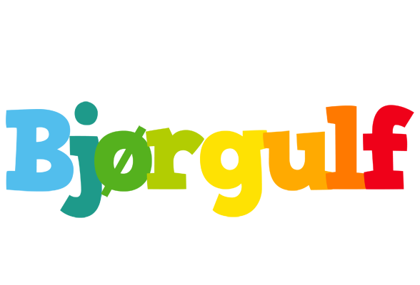 Bjørgulf rainbows logo
