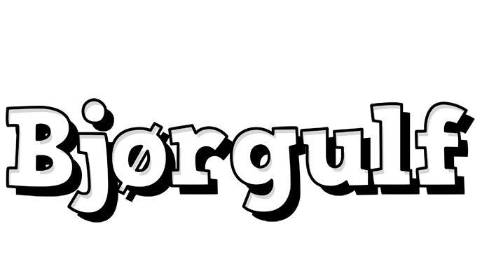 Bjørgulf snowing logo
