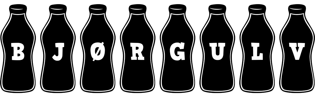 Bjørgulv bottle logo