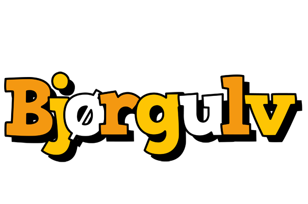Bjørgulv cartoon logo
