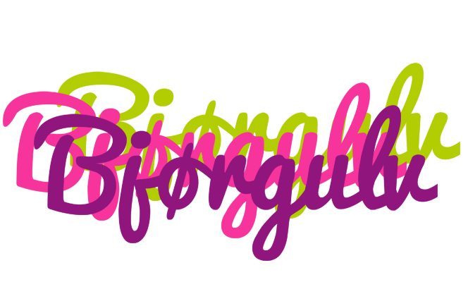 Bjørgulv flowers logo