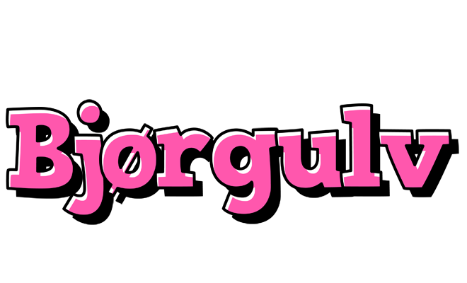 Bjørgulv girlish logo