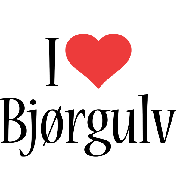 Bjørgulv i-love logo