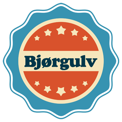 Bjørgulv labels logo