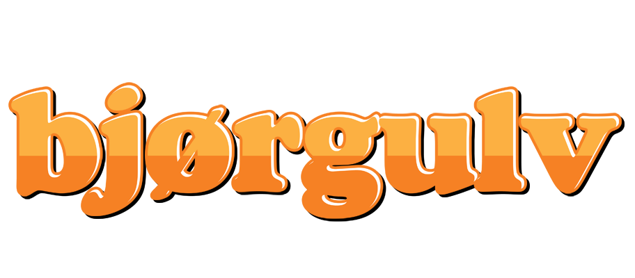 Bjørgulv orange logo
