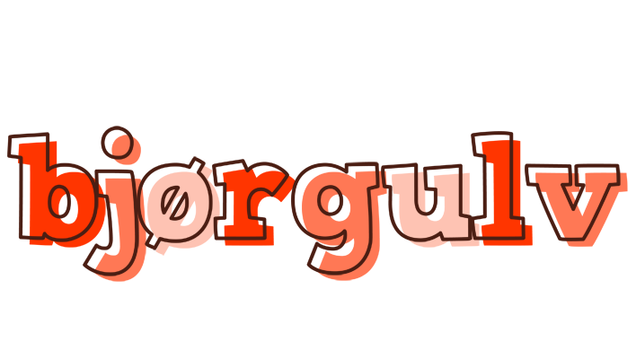 Bjørgulv paint logo