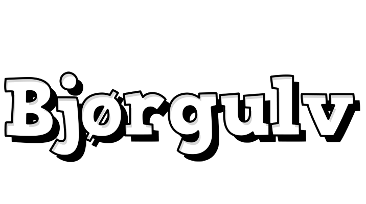 Bjørgulv snowing logo