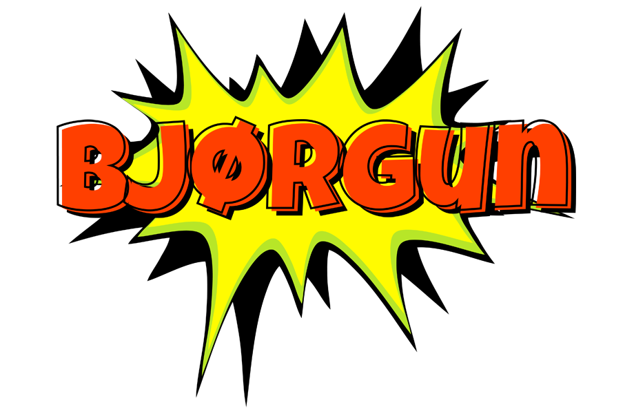 Bjørgun bigfoot logo