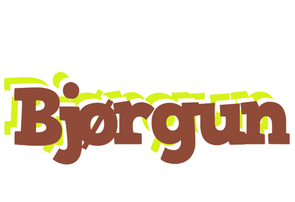 Bjørgun caffeebar logo