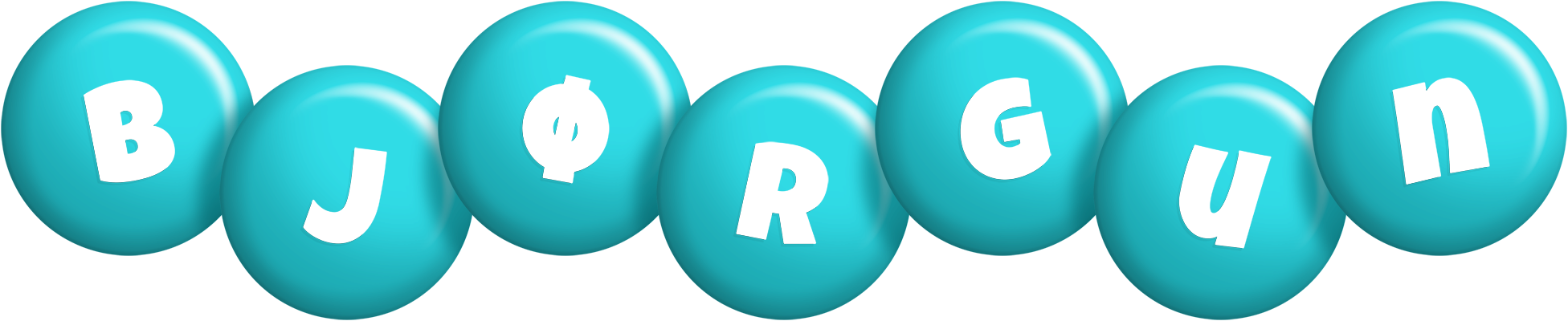 Bjørgun candy-azur logo