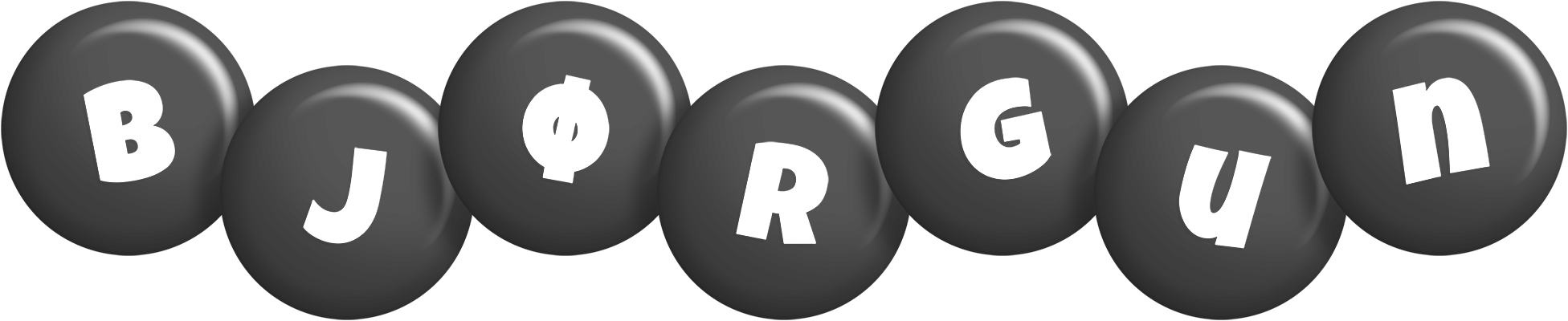 Bjørgun candy-black logo