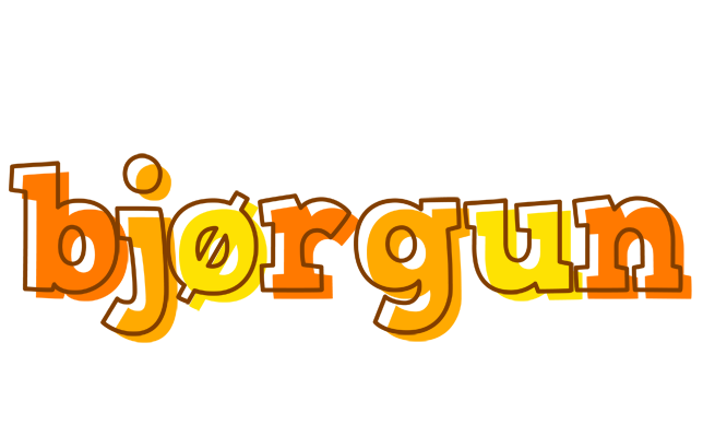 Bjørgun desert logo