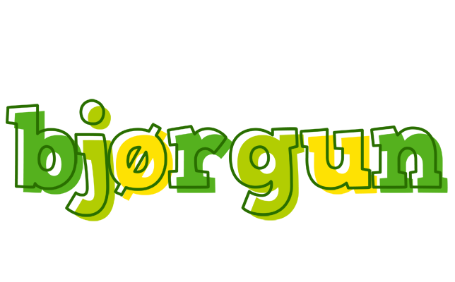 Bjørgun juice logo