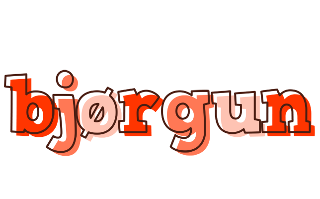 Bjørgun paint logo