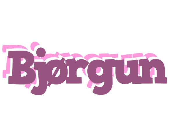 Bjørgun relaxing logo