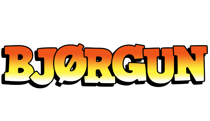 Bjørgun sunset logo