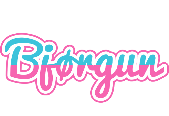 Bjørgun woman logo