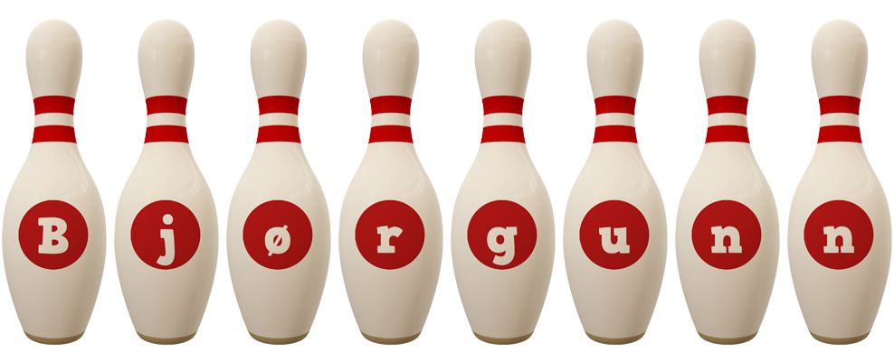 Bjørgunn bowling-pin logo