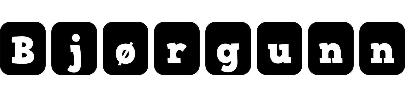 Bjørgunn box logo