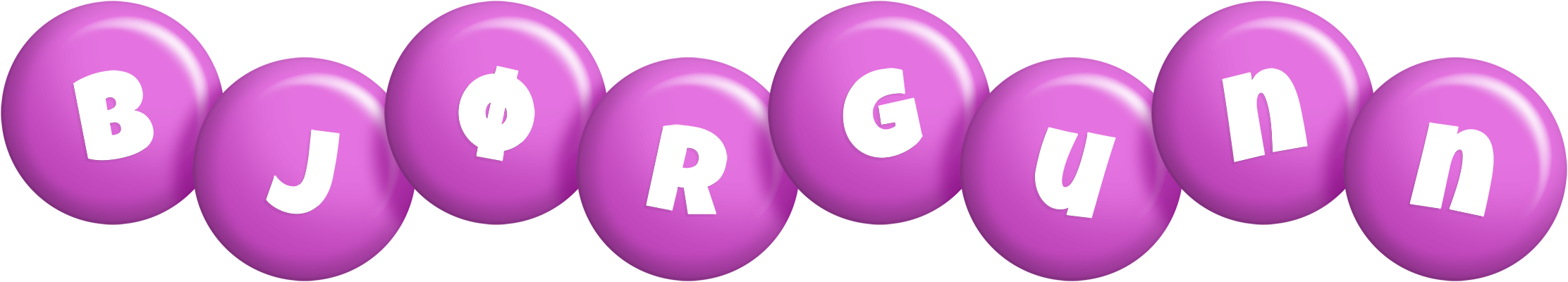 Bjørgunn candy-purple logo
