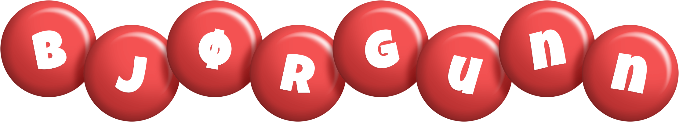 Bjørgunn candy-red logo