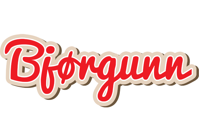 Bjørgunn chocolate logo