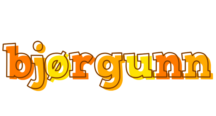 Bjørgunn desert logo