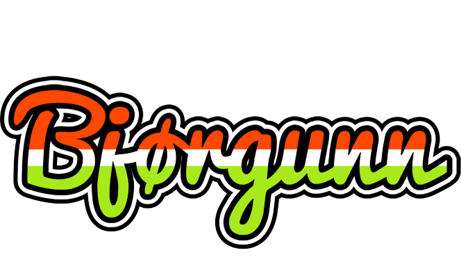 Bjørgunn exotic logo