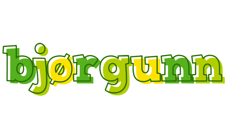 Bjørgunn juice logo