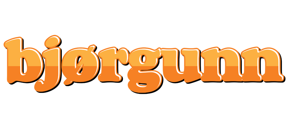 Bjørgunn orange logo