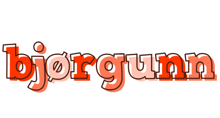 Bjørgunn paint logo