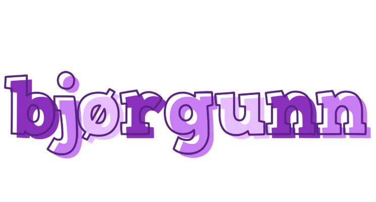 Bjørgunn sensual logo