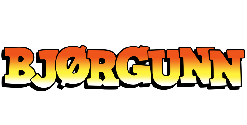 Bjørgunn sunset logo