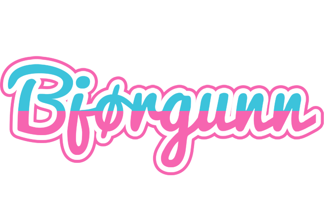 Bjørgunn woman logo