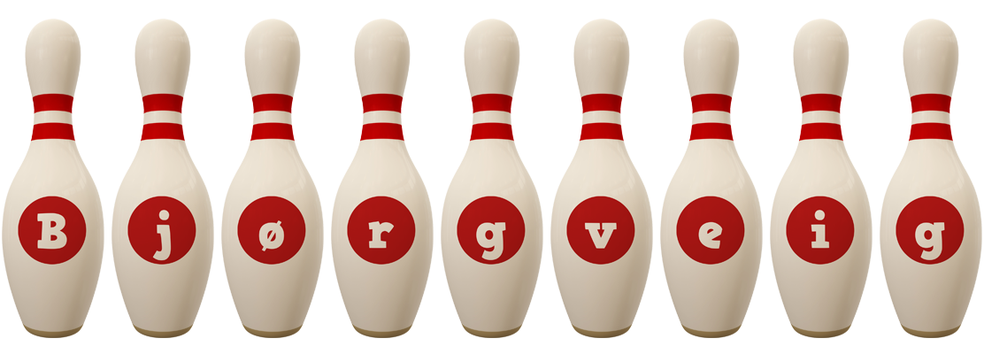 Bjørgveig bowling-pin logo