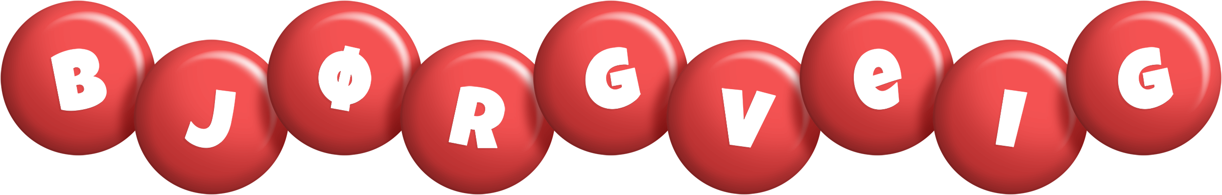 Bjørgveig candy-red logo