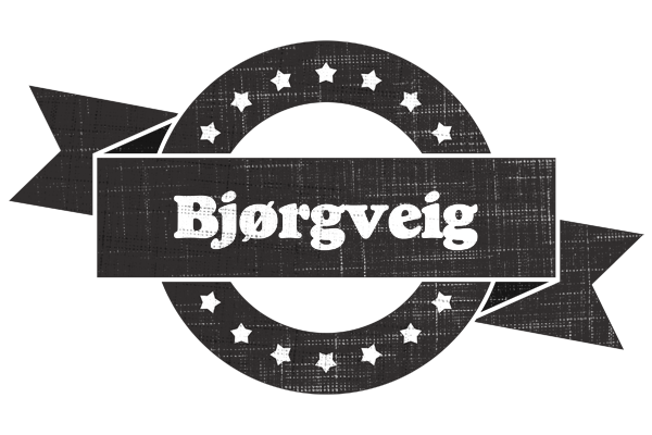 Bjørgveig grunge logo