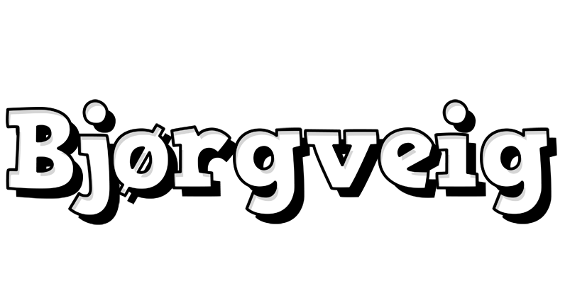 Bjørgveig snowing logo