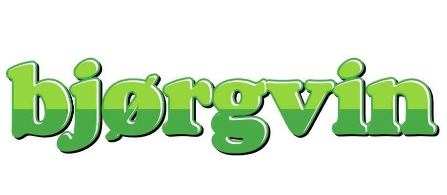 Bjørgvin apple logo