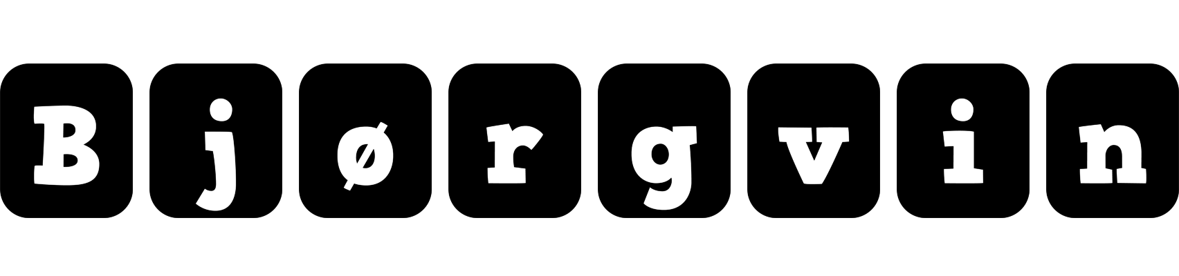 Bjørgvin box logo