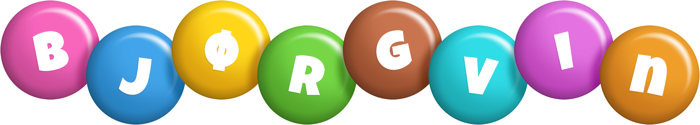 Bjørgvin candy logo