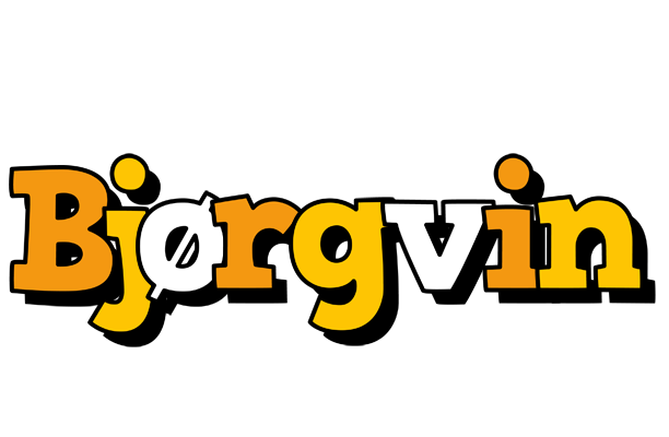 Bjørgvin cartoon logo